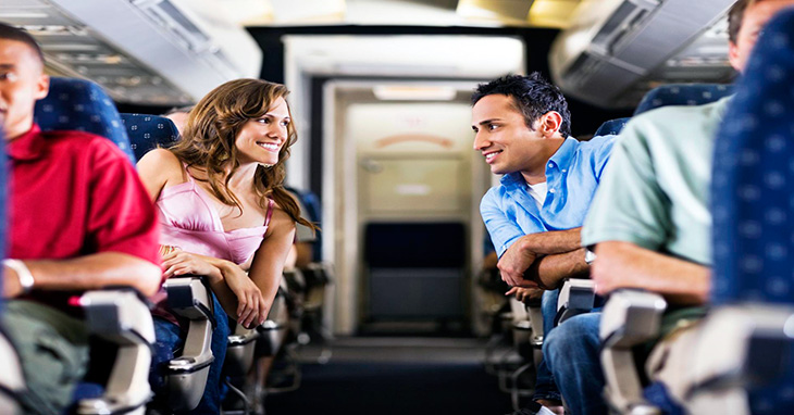 Flirting on a Plane